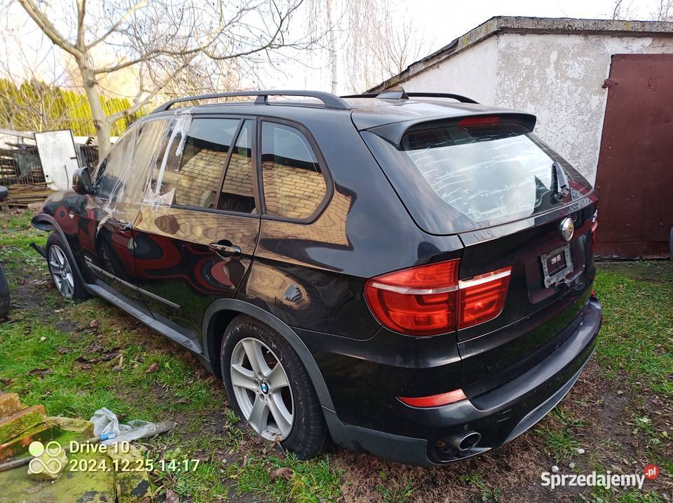 BMW X5 E70 uszkodzony