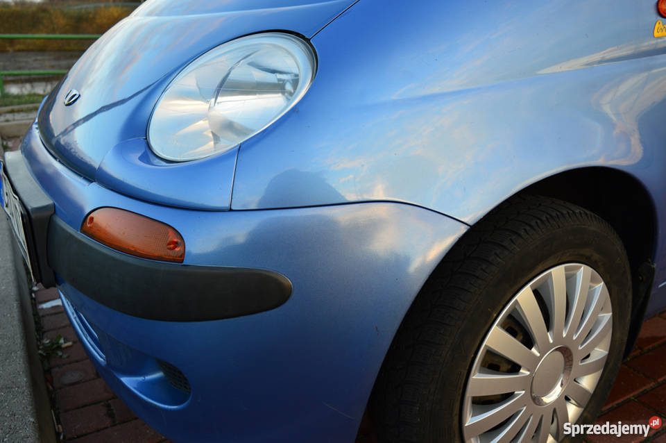 Śliczny DAEWOO MATIZ wersja limitowana IMPULS Rok produkcji 2002 Matiz Pelplin
