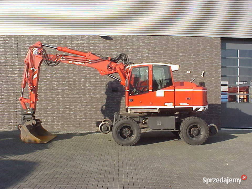 Koparka kolowa kolejowa 2 drogowa erex TW 160 SR mazowieckie Warszawa