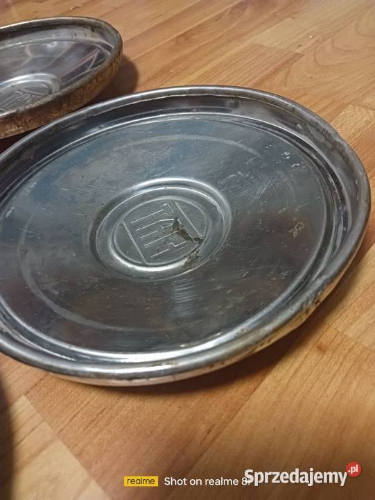 Zestaw 5 kołpaków dekielki chromowane fiat 130 Bielsko-Biała