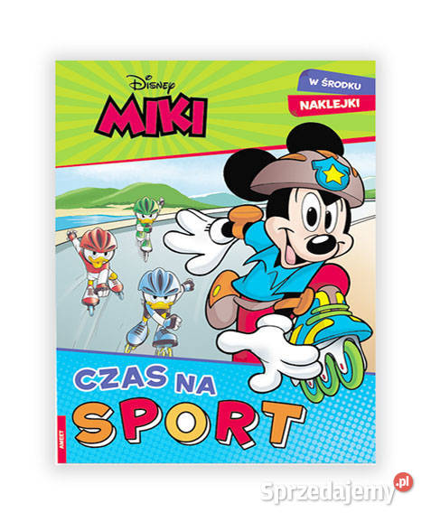 Disney Miki czas na sport łamigłówki zagadki sprzedam