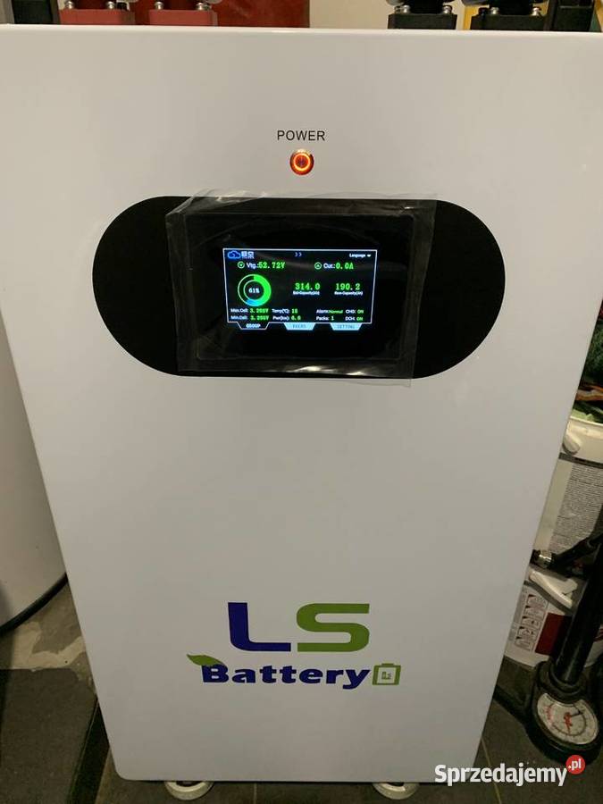 Magazyn Energii LifePO4 16kWh 512V 314Ah JK BMS pomorskie