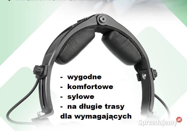 Słuchawaki Pilota Black Dual Plug Aviation do Janów Lubelski sprzedam