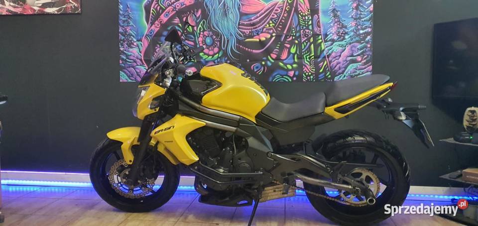 Kawasaki ER 6n ABS ER6N 2012r 8 Żółty pocisk z Zduńska Wola sprzedam