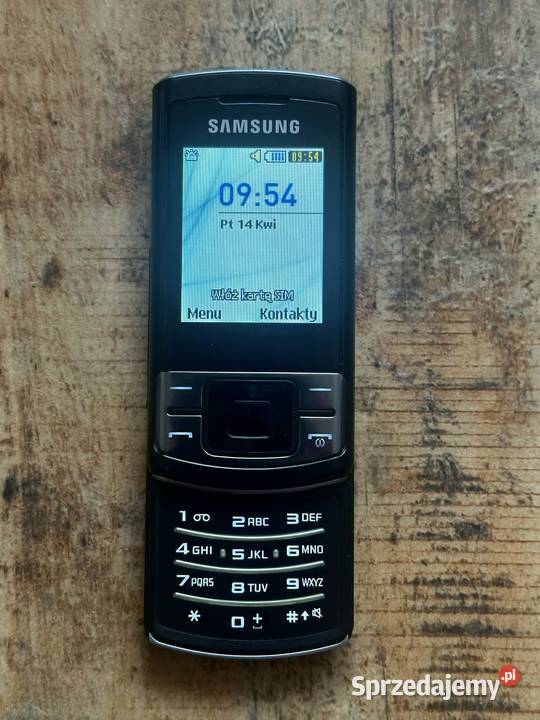 Telefon Samsung C3050 z roku 2009 wielkopolskie Krotoszyn