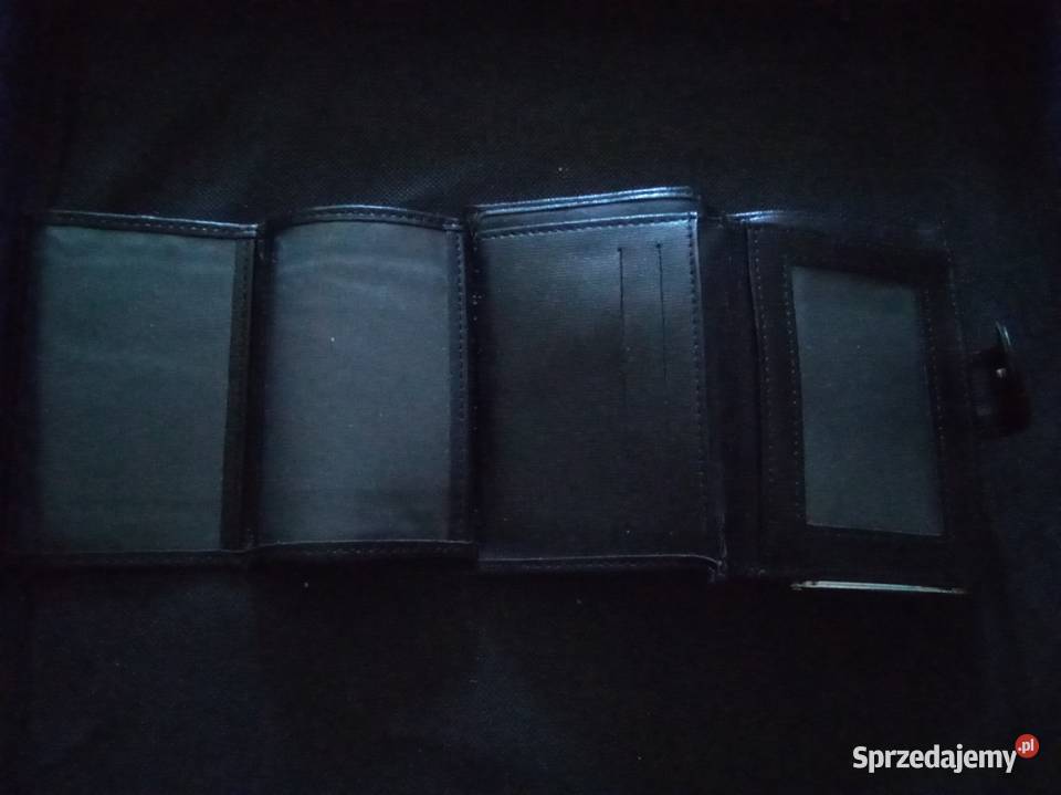 Portfel męski czarny Nicole Warszawa sprzedam