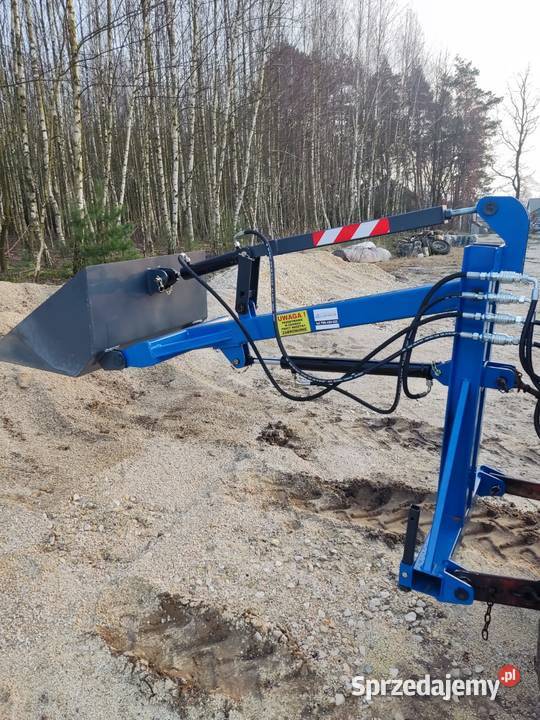 Ładowacz hydrauliczny na tył widły lyżka solidny kujawsko-pomorskie Toruń