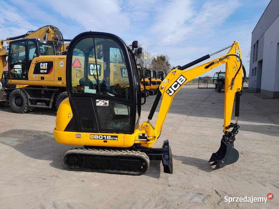 KOPARKA GĄSIENICOWA 18 TONY JCB CAT KUBOTA VOLVO Krotoszyn