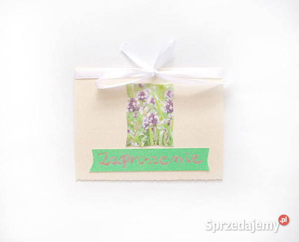 kwiatki zaproszenie Gdańsk