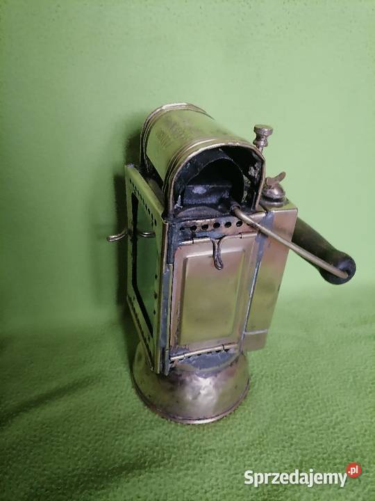 Stara lampa kolejowa karbidowa z lat 30 tych małopolskie Kraków sprzedam