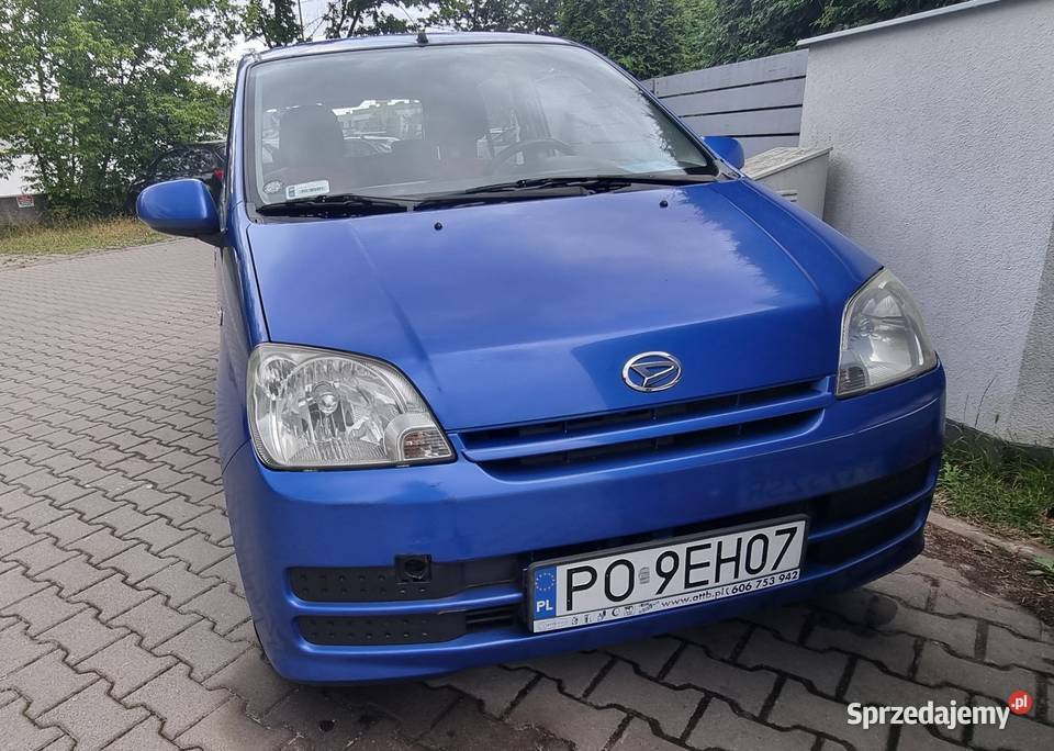DAIHATSU Cuore 2006 10 Benz Klima przebieg 56 57000km wielkopolskie Dąbrówka