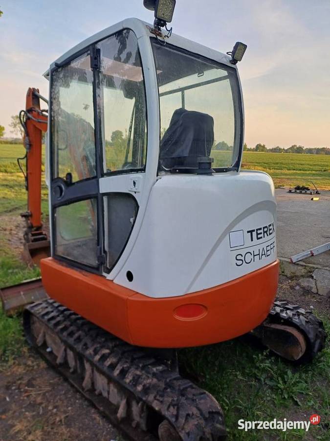 Minikoparka Terex HR16 35T Koparki kujawsko-pomorskie Płonne