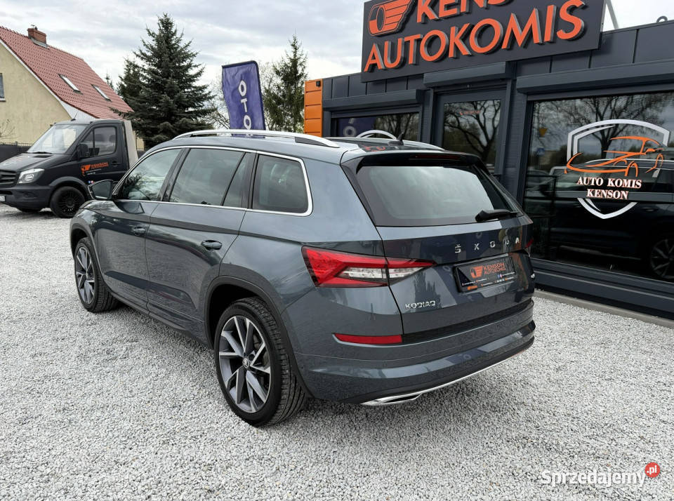 koda Kodiaq Salon Polski Serwis ASO Laurin łopatki zmiany biegów Bydgoszcz