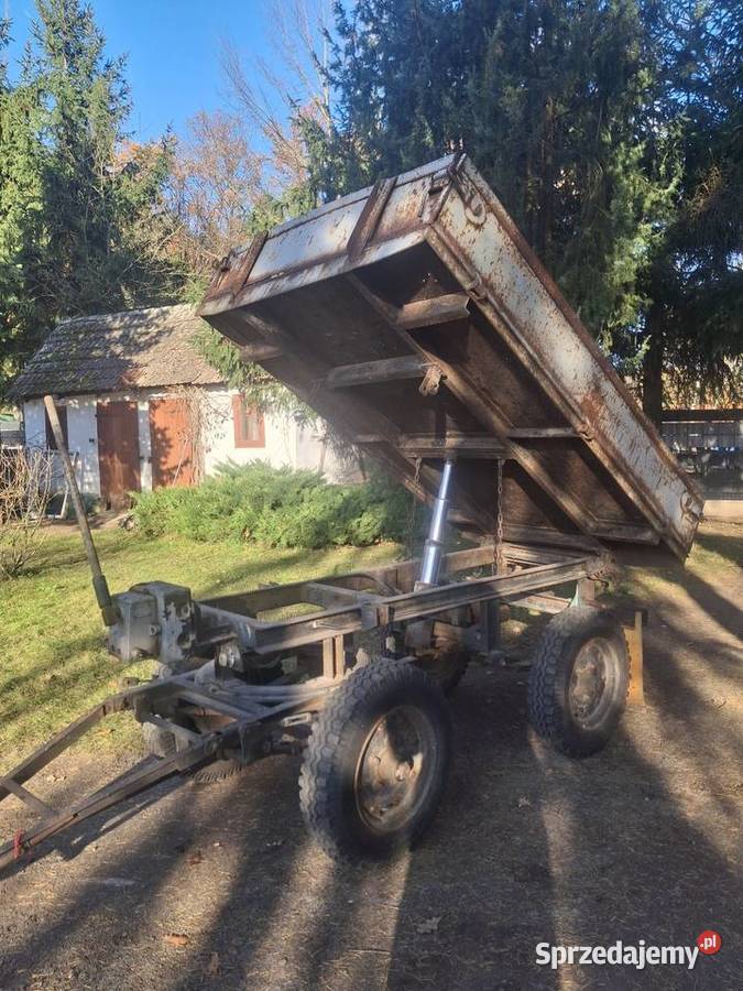 Przyczepka Multicar wywrotka 3stronny kiper Krosno Odrzańskie sprzedam