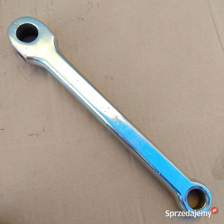 Korba ramie rowerowe PRL Romet 170mm chromowana Świebodzice