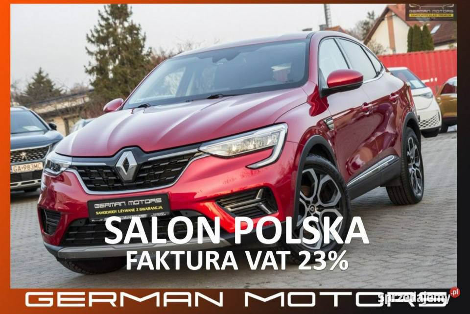 Renault Arkana Ledy Virtulal Kamera Skóry ASO automatyczna Gdynia