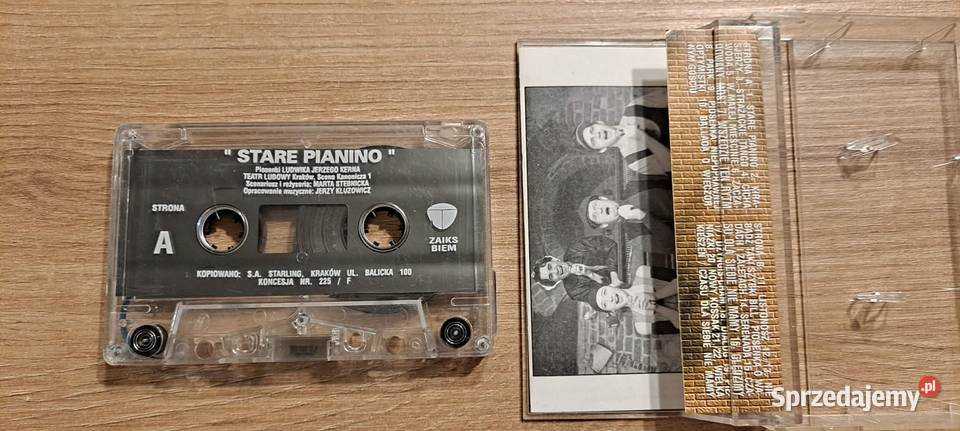 Teatr Ludowy Stare Pianino KASETA unikat 1995 kaseta małopolskie Kraków