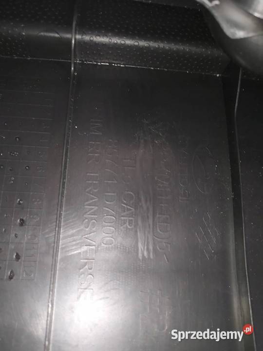 PODŁOGA BAGAŻNIKA OSŁONA PASA TYŁ PROGU KPL
