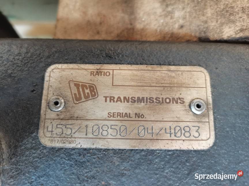 JCB 53595 Skrzynia kątowa 45930414P4 Wilkowo