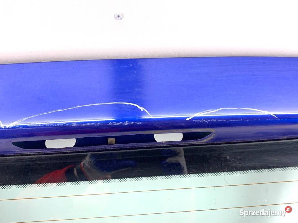 KLAPA TYŁ FIAT GRANDE PUNTO Hatchback NIEBIESKI