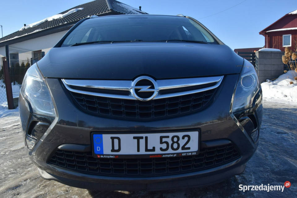 Opel Zafira 14TB 2016r Navi Kamera Klimatronik 1364cm3 Majdan Sieniawski