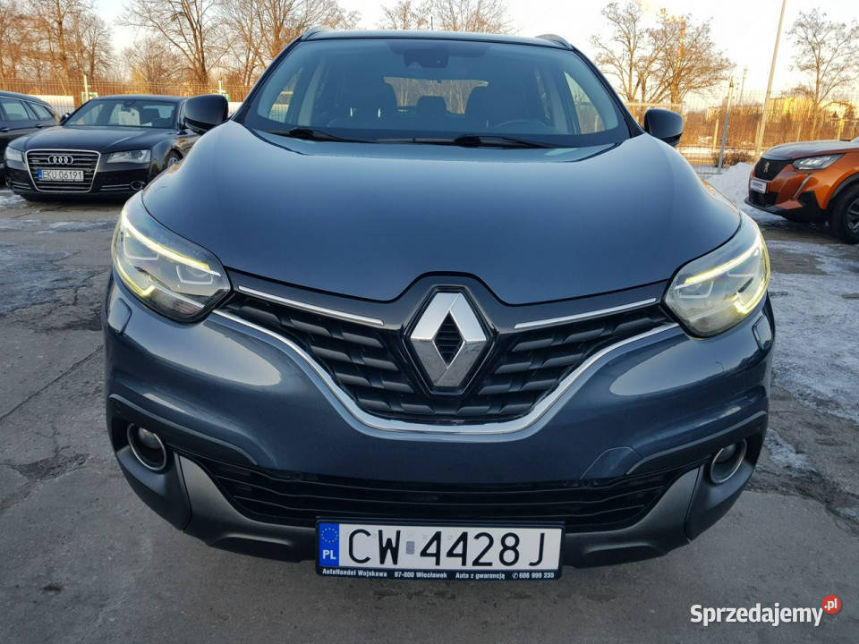 Renault Kadjar 16 Turbo Benzyna Crossborder LEDy kujawsko-pomorskie Włocławek