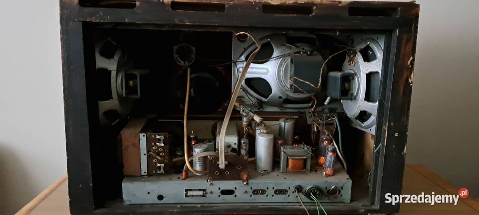 Wielkie radio vintage Loewe Opta Rheingold 5055W Krotoszyn