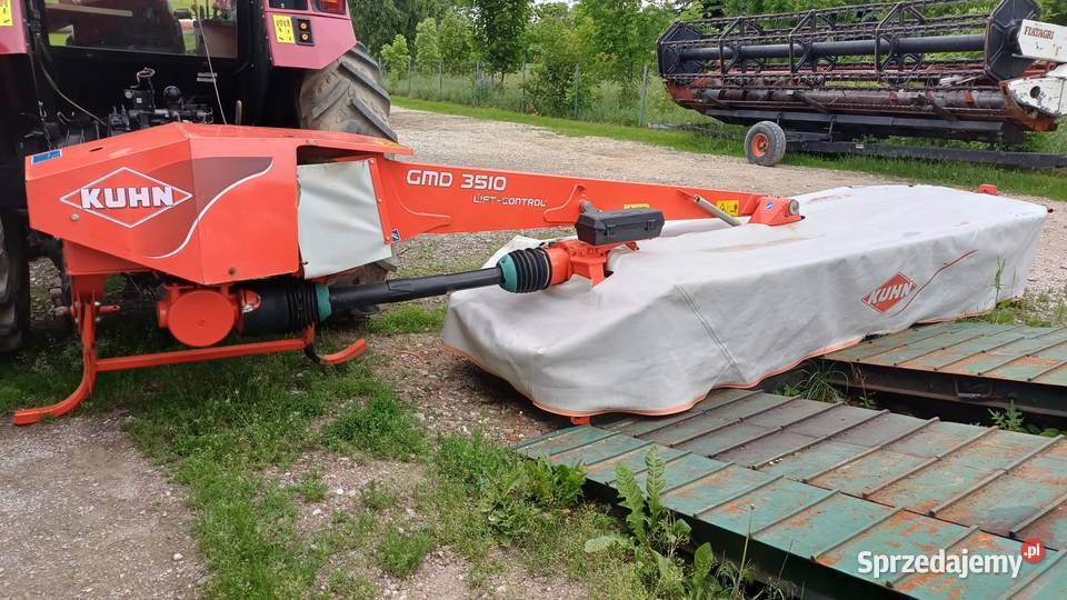 Kosiarki dyskowe boczne czołowe Kuhn GMD