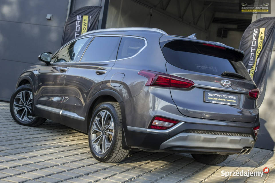 Hyundai Santa Fe 7os Head Up Panorama Ledy Rok produkcji 2021 Hyundai Dębogórze