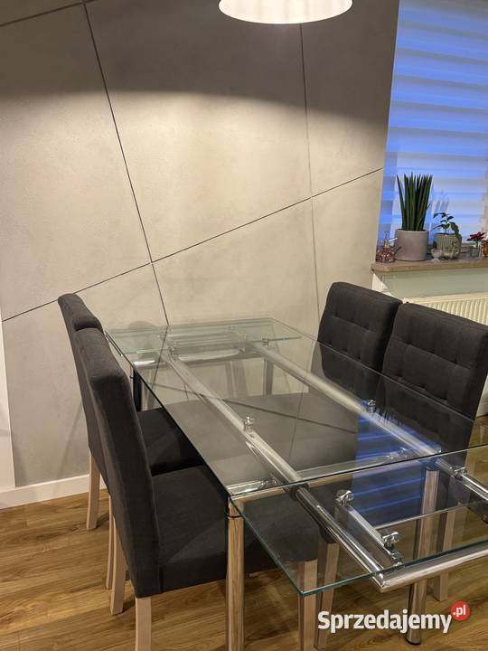 Szklany stół 75cm Warszawa