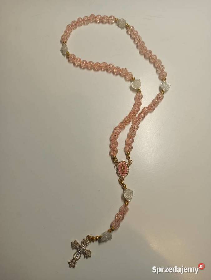 Ręcznie robiony Różaniec Pozostałe Czarna sprzedam