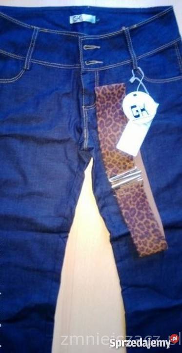 spodnie dżinsowe oryginalne włoskie GK Fashion Dżins  Kielce