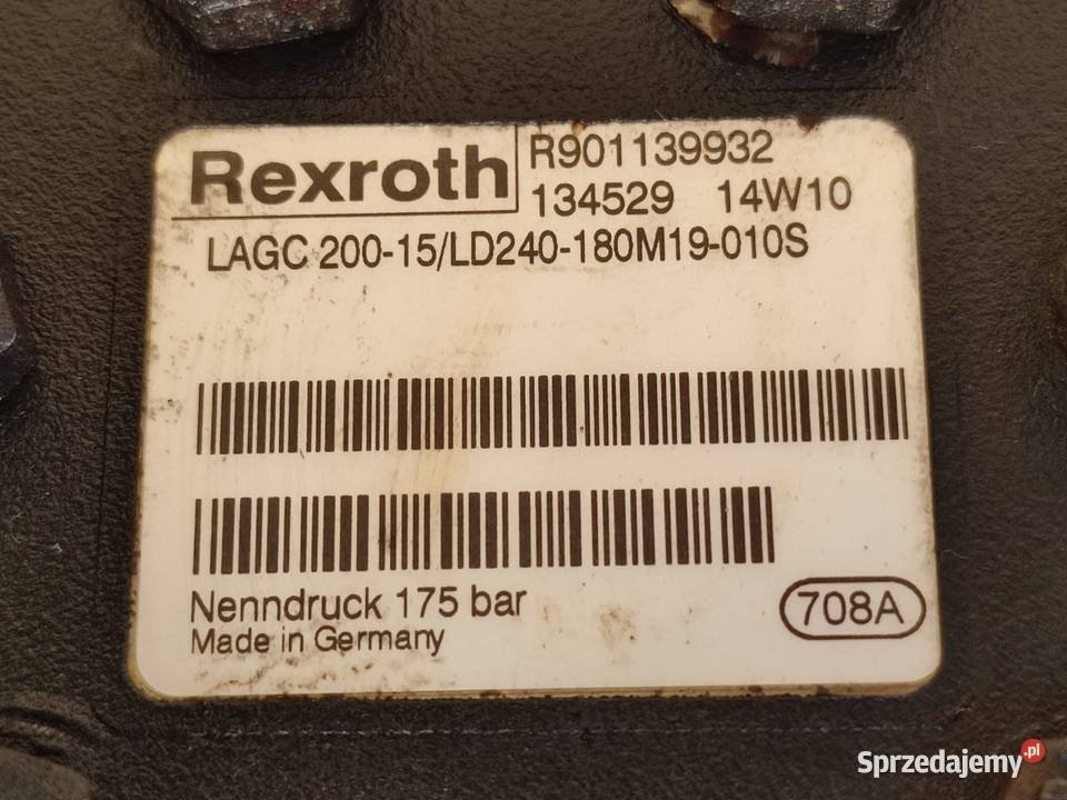 Orbitrol R925412023 Rexroth R901139932 Merlo 357