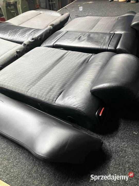 Fotele Passat B5 polift półskóra komplet grzany Warszawa