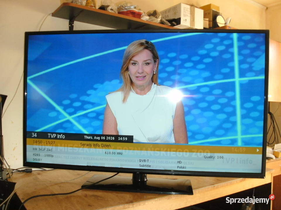 LED TV 55 3x HDMI Nie potrzebny zewnętrzny Telewizory zachodniopomorskie Karlino
