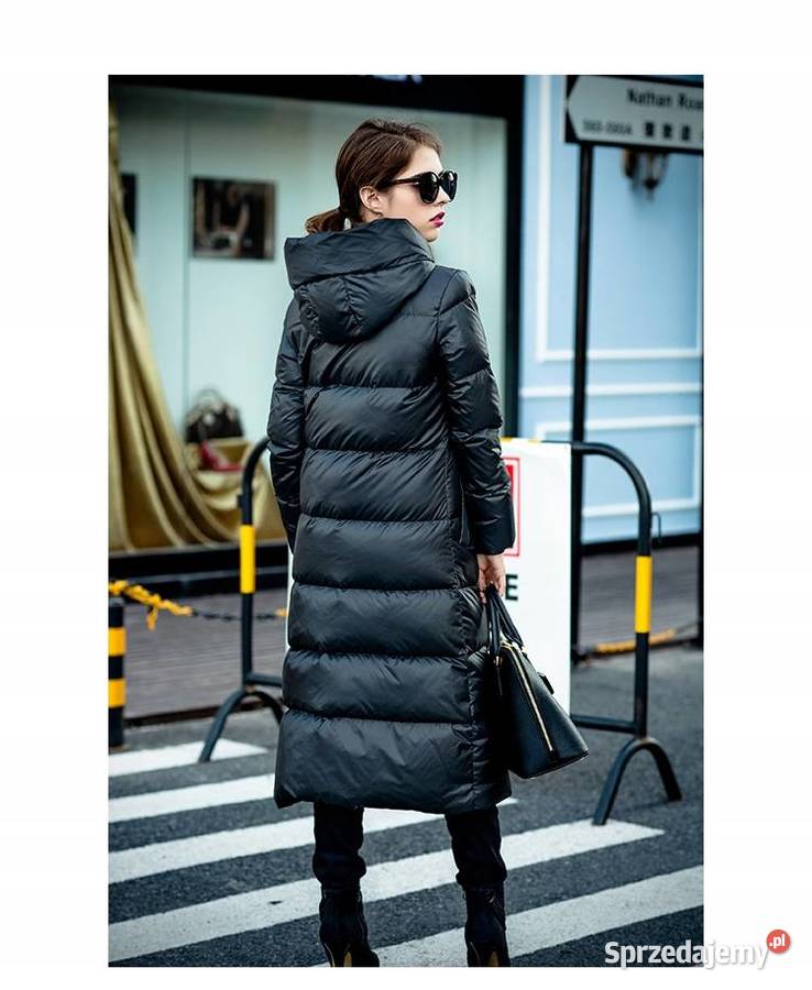 Płaszcz kurtka 90 kaczy puch M Miastko sprzedam