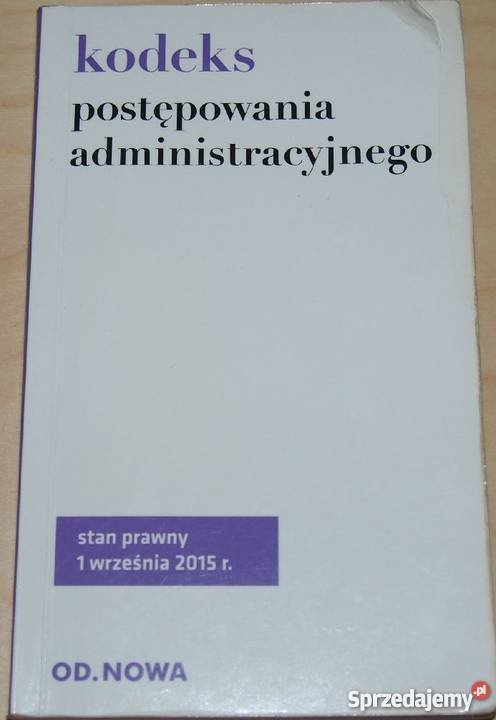 KODEKS POSTĘPOWANIA ADMINISTRACYJNEGO łódzkie Łódź