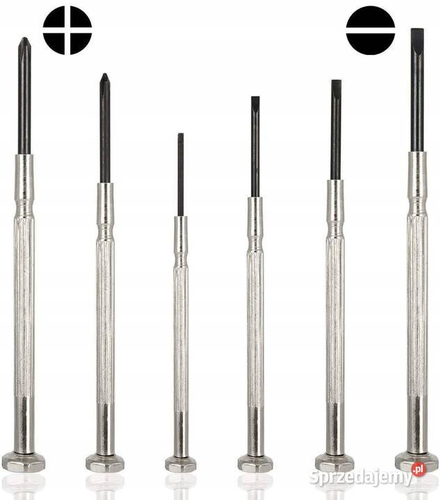 ŚRUBOKRĘTY ZEGARMISTRZOWSKIE Wkrętaki precyzyjne sprzedam