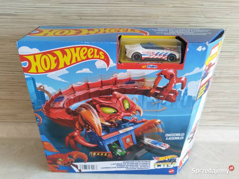 NAJTANIEJ HW Pułapka Skorpiona Hot Wheels Autko Zabrze sprzedam