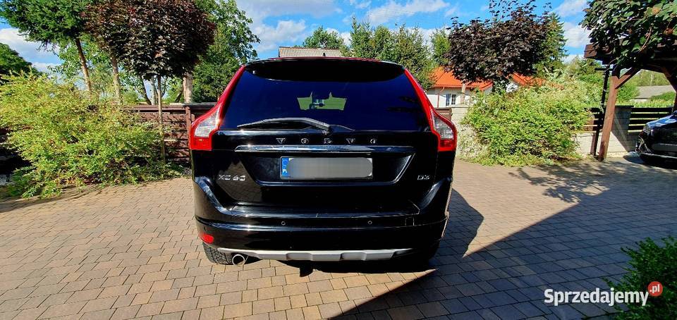 Volvo XC60 2017 r D3 czarne skóry kamera 265700km Łuków sprzedam