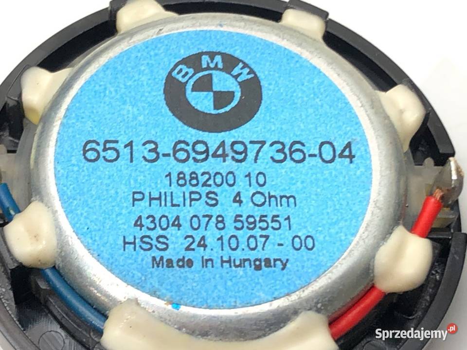 GŁOŚNIKI KOMPLET BMW E70 6949736 SUV 0613 AUDIO