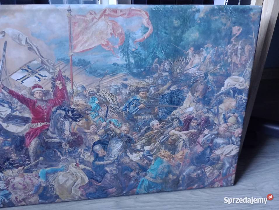Obraz Bitwa pod Grunwaldem reprodukcja warmińsko-mazurskie Dywity