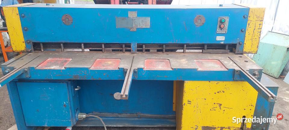 Gilotyna do blachy 4x2000