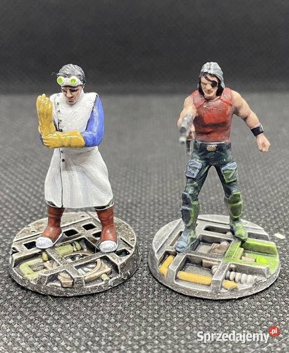 Naukowiec i kosmiczny pirat figurka rpg druk 3d pomorskie Gdańsk