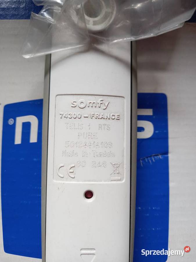 Pilot roletowy 1kanałowy Somfy TELIS 1 Pure RTS warmińsko-mazurskie Elbląg