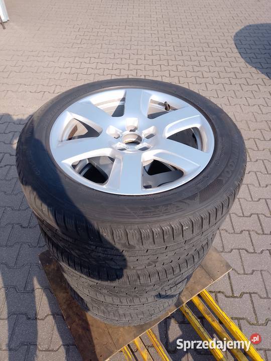 Koła zima audi 17 felgi aluminiowe zimowe opony Samochodowe Gościeńczyce