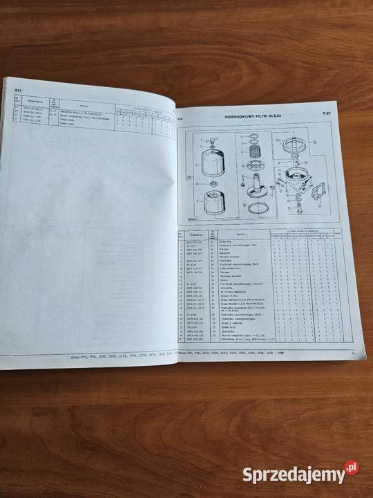 Katalog części Ursus 932 934 1032 1034 1132 1134 Pozostałe Leszno