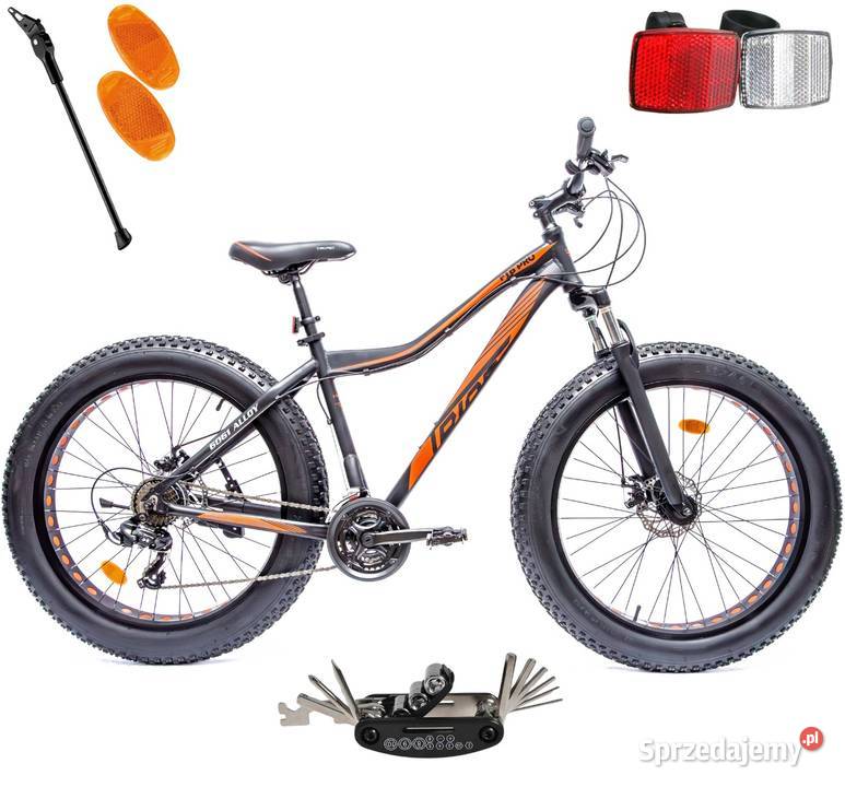 Rower Fatbike Terenowy Shimano Szerokie Opony 26 Gorlice