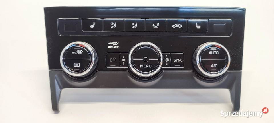 SKODA KAROQ PANEL KLIMATYZACJI 565907044DR