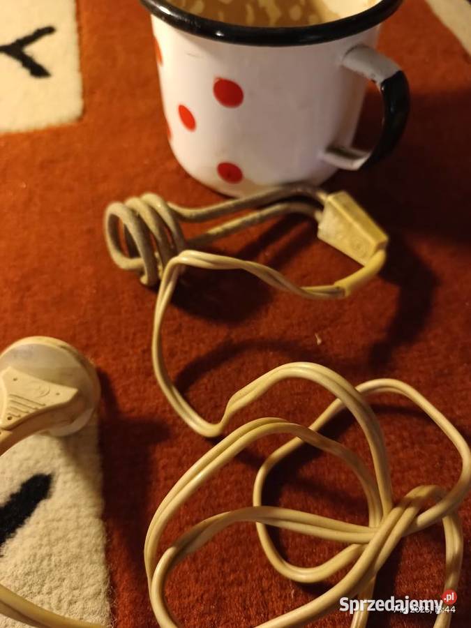 Garnekgrzałka Vintage z głębokiego PRLu AGD Wronki
